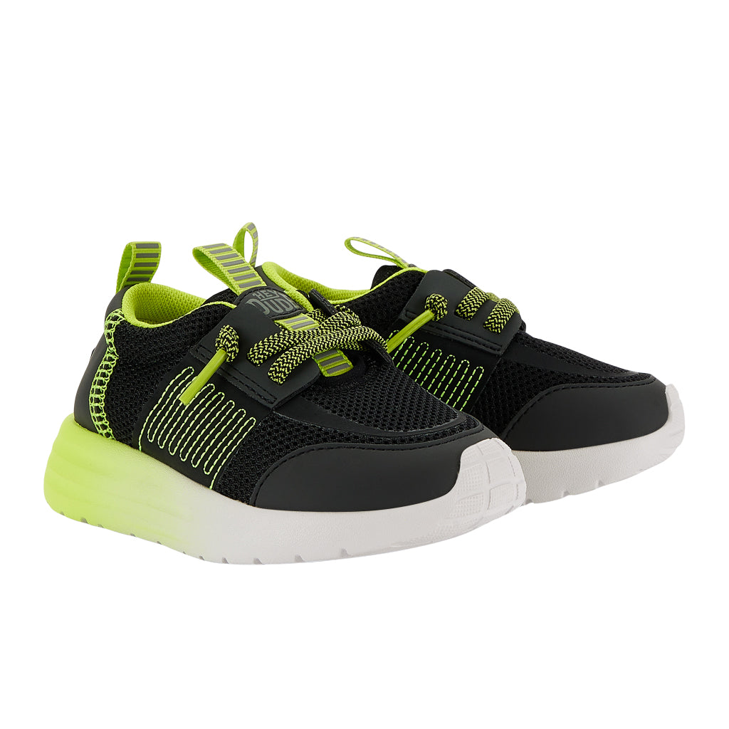 Sirocco Play Toddler Sport Block - Black/Lime Punch - Image 3