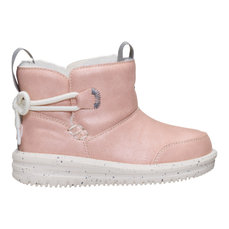 Camden Bow Boot Toddler Cozy - Sparkle Pink - Image 8