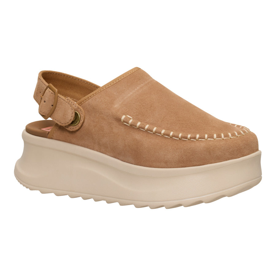 Delray Clog Suede - Tan - Image 10